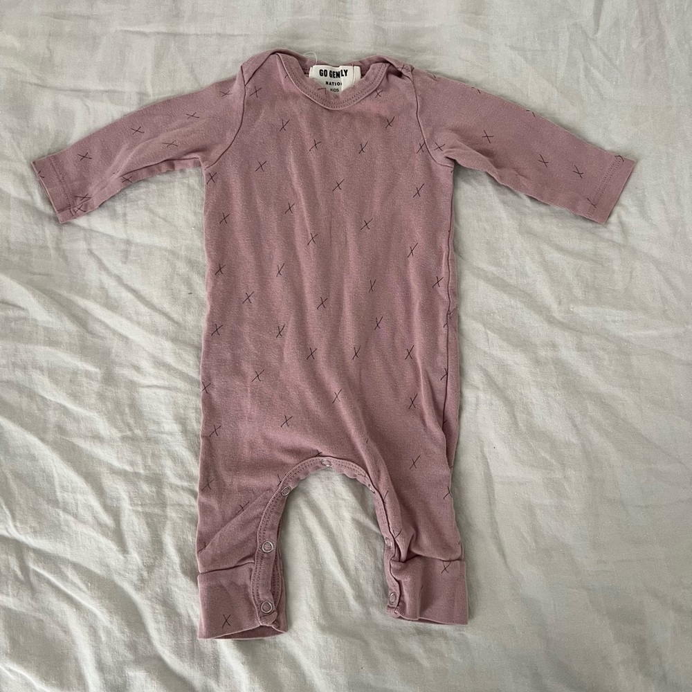 Go Gently Nation Baby Long Sleeve Bodysuit